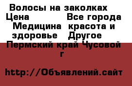 Волосы на заколках! › Цена ­ 3 500 - Все города Медицина, красота и здоровье » Другое   . Пермский край,Чусовой г.
